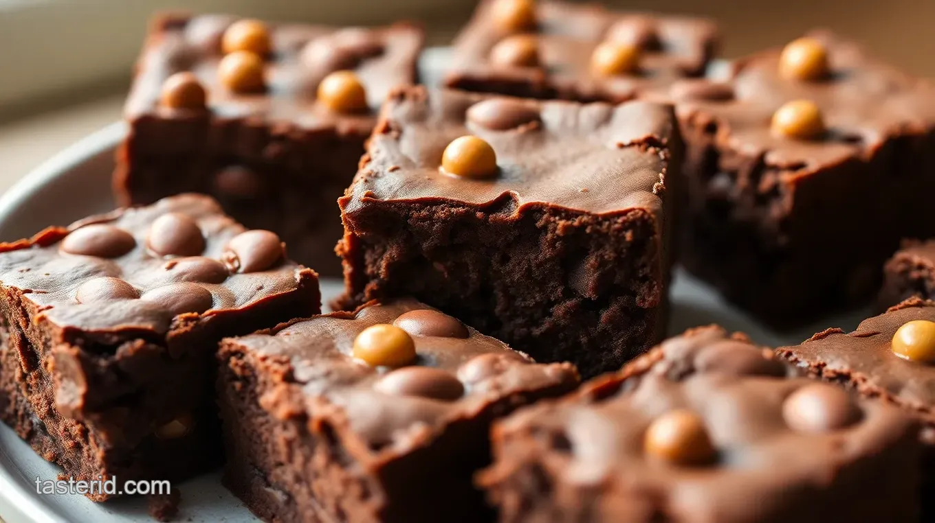 Chocolate Kidney Bean Brownies