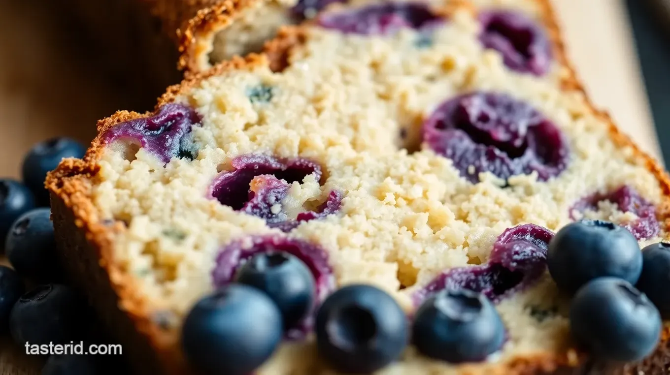 Enhanced Krusteaz Blueberry Loaf