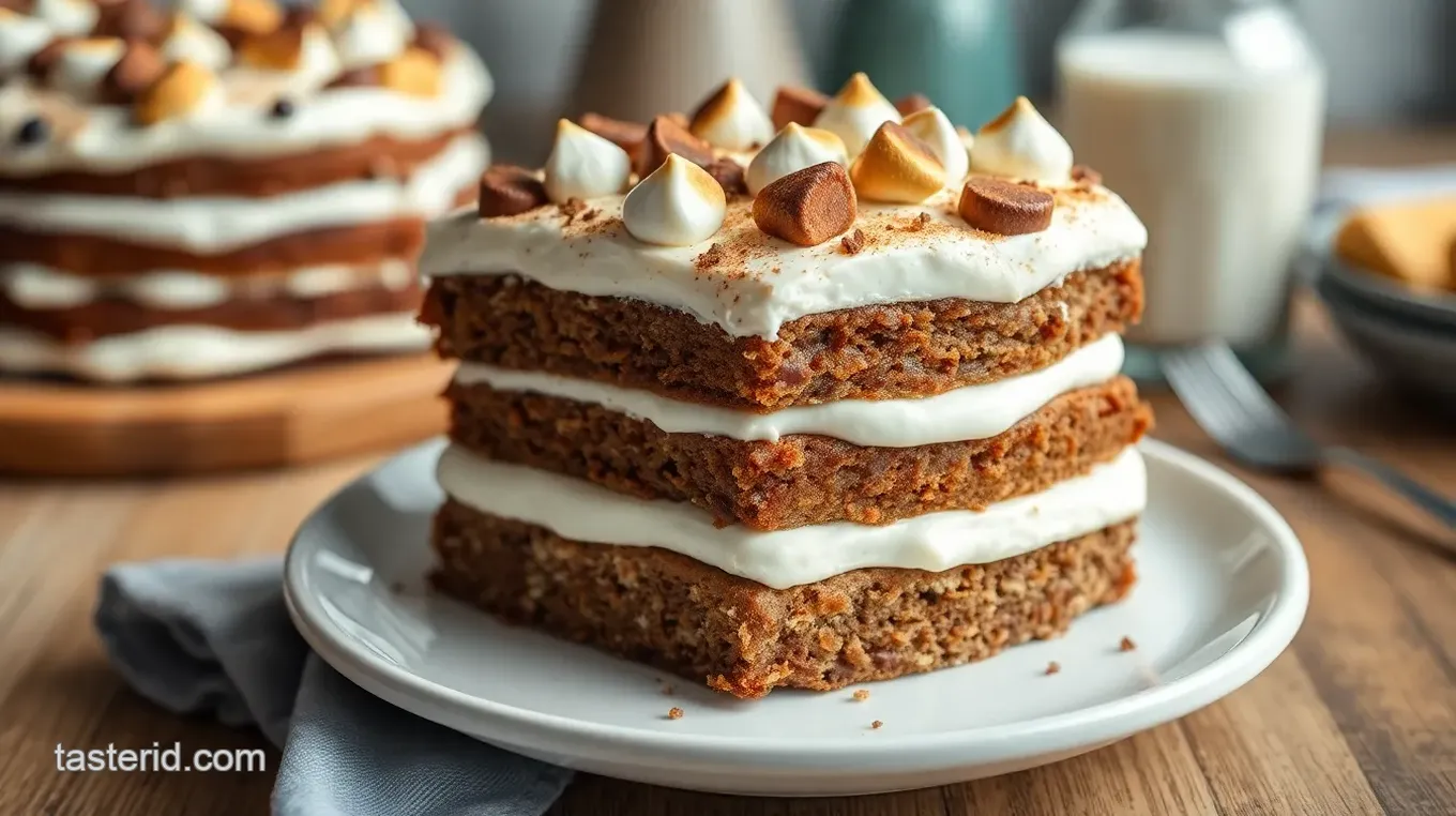 S'mores Layer Cake