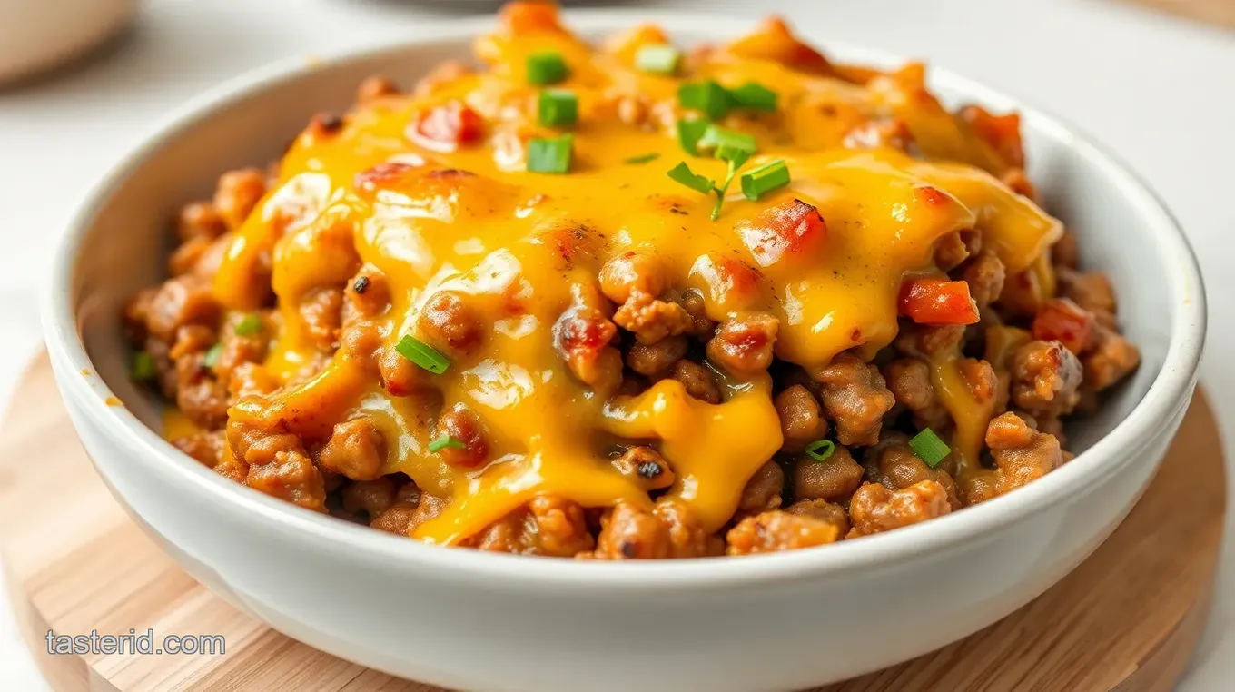 Cheeseburger Casserole: Skinny Taste Edition