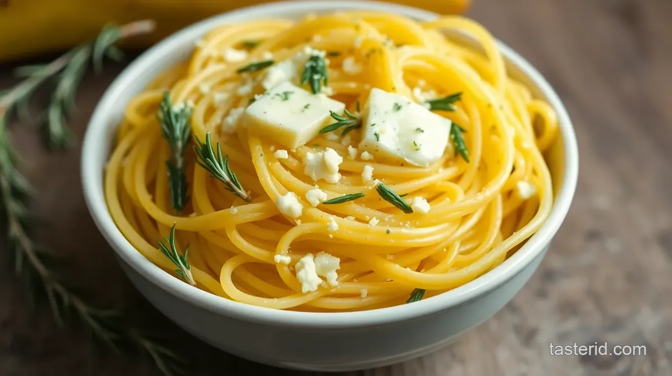 Garlic Herb Butter Spaghetti Squash Delight