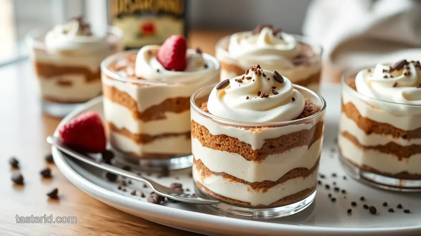 Disaronno & Kahlua Infused Tiramisu