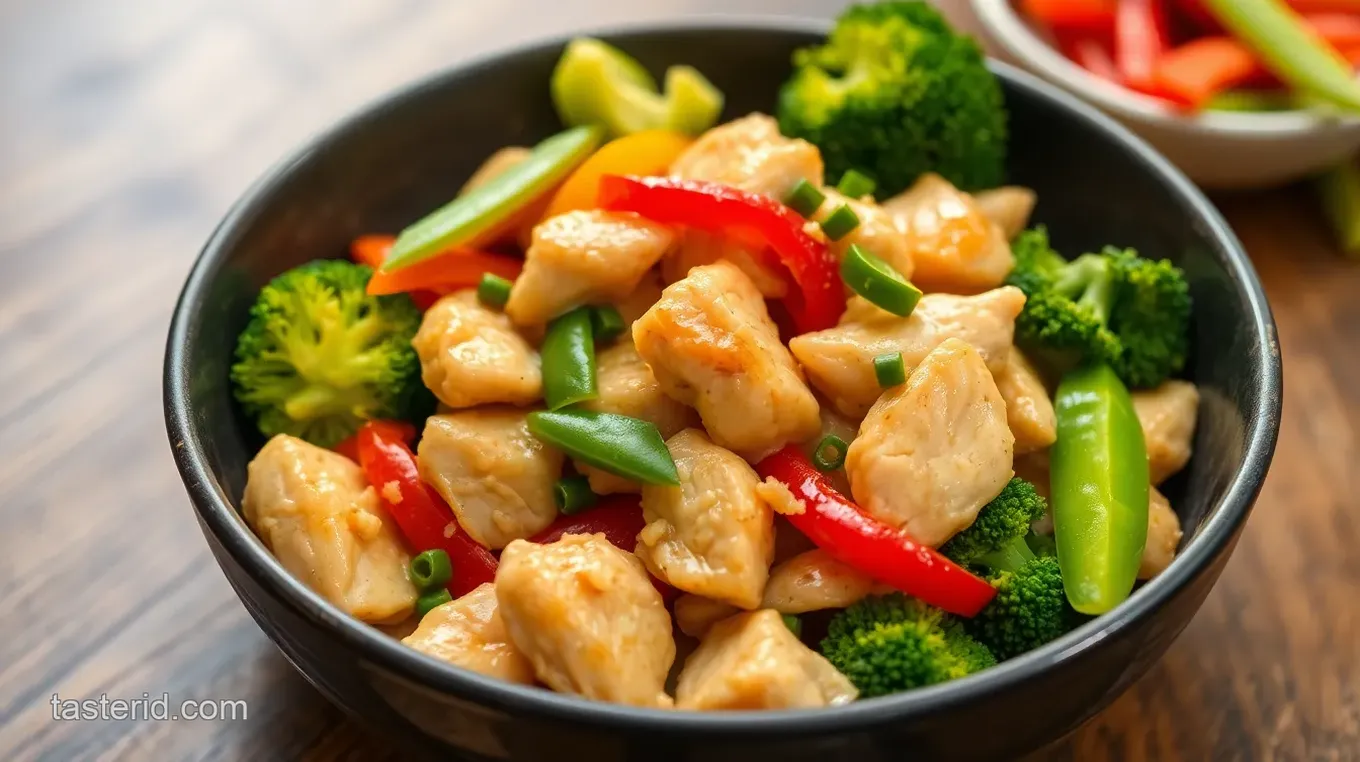 Quick Chicken Stir-Fry with Fresh Veggies