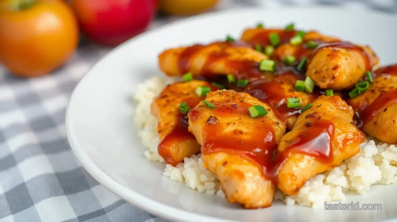 Apple and Honey-Glazed Chicken Tenders