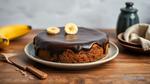 Bake Banana Cake with Rich Espresso Ganache