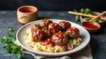 Bake Beef Teriyaki Meatballs in 38 Minutes