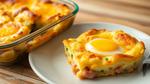 Bake Breakfast Ham Egg Biscuit Casserole