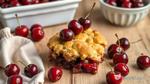 Bake Cherry Cobbler with Sweet Cherries