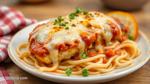 Bake Chicken Parmesan with Gooey Cheese