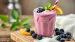 Blend Huckleberry Milkshake - Delightfully Creamy