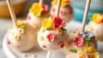 Dip Floral Cake Pops for Sweet Smiles