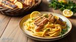 Grilled Chicken Lemon Pasta Delight