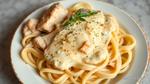 Quick Chicken Alfredo with Creamy Delight