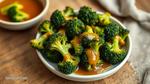 Roast Broccoli with Zesty Hot Honey Dressing