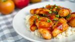 Sautéed Chicken Tenders with Sweet Apple Glaze