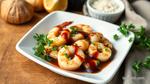 Sautéed Shrimp with Honey Balsamic Glaze