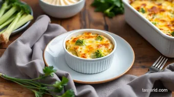 Bake Cheddar Broccoli Creamy Gratin