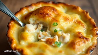 Bake Chicken Pot Pie | Comforting & Delicious recipe card