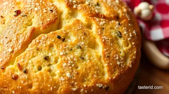 Bake Cuban Bread with Buttery Garlic Goodness recipe card