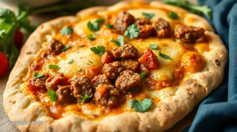 Bake Gluten Free Chorizo Flatbread in 15 Min