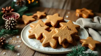 Baking Gingerbread Cookies for the Holidays