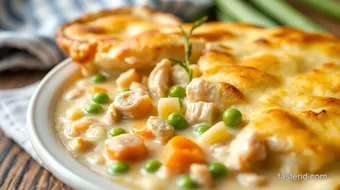 Chicken Pot Pie Taste of Home: The Best Cozy Comfort Food Recipe! recipe card