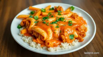 Cooked Spicy Buffalo Chicken Delight recipe card