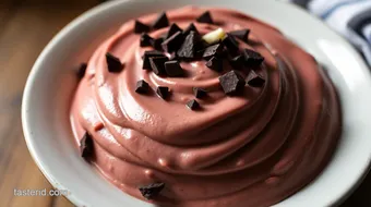 My Grandmother's Easy Pink Chocolate Mousse: A Decadent Delight! recipe card