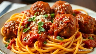 Fabulous Spaghetti with Hearty Meatballs