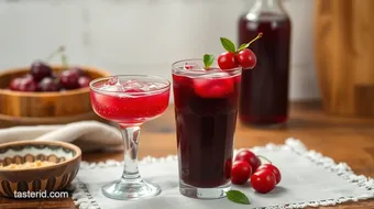 Mix Sleepy Girl Mocktail with Cherry Juice