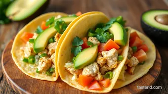 Quick Chicken Tacos with Fresh Avocado