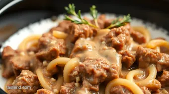 Slow Cooker Beef Stroganoff | Comforting Meal