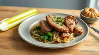 Slow-Roasted Pork with Tangy Cabbage