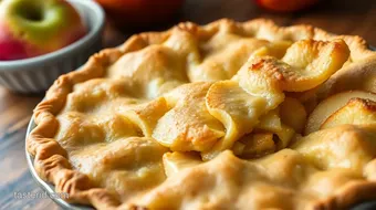 Taste of Home Apple Pie: The Best Comfort Food Recipe Ever! recipe card