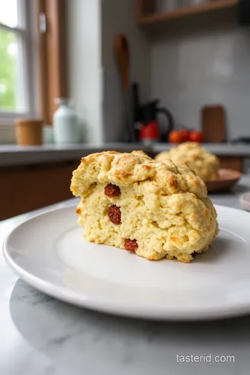 Andalusian Olive Oil Scones with Chorizo and Manchego steps