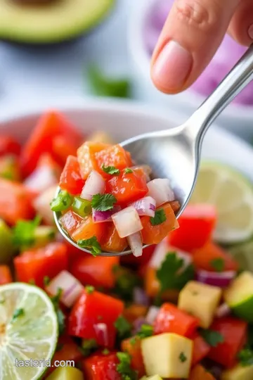 Refreshing Avocado Salsa to Combat Bitterness presentation