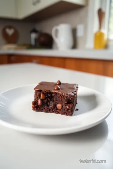 Chocolate Kidney Bean Brownies steps