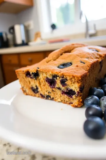 Enhanced Krusteaz Blueberry Loaf steps