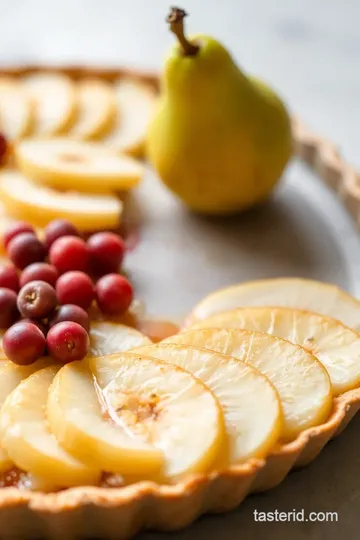 Delightful Williams Pear Tart: Bake in 1 Hour presentation