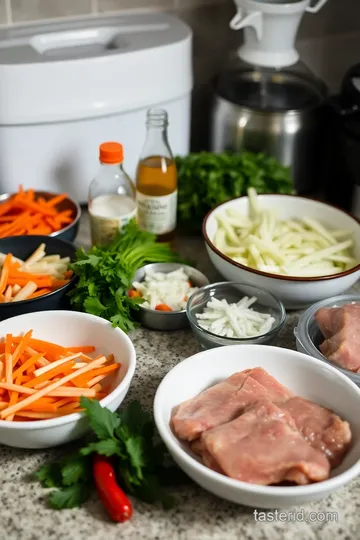 Banh Mi Platter ingredients