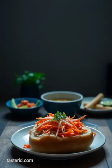 Banh Mi Platter presentation