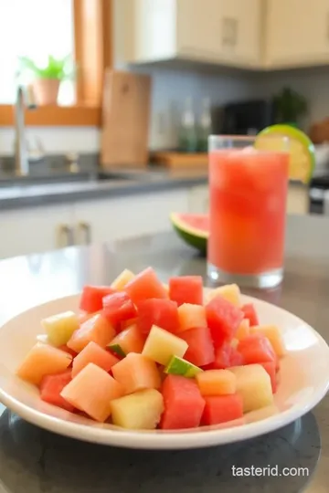 Melon Taste Punch steps