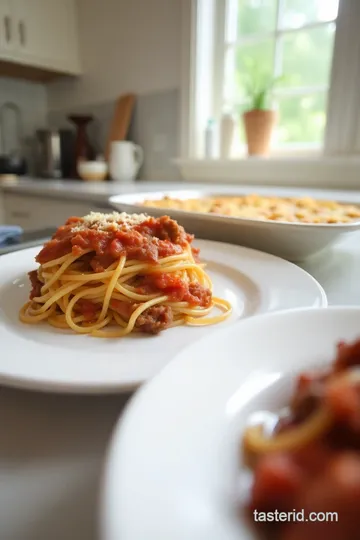 Classic Baked Spaghetti steps