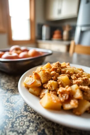 Classic Cinnamon-Maple Apple Crisp steps