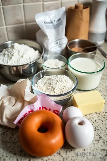 Delectable Knot Donuts ingredients