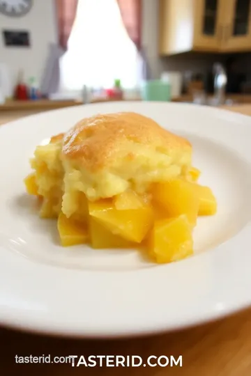 Delicious taste of home peach cobbler: Easy Southern Comfort Recipe! steps