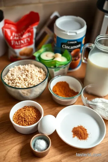 Cinnamon Toast Crunch Protein Pancakes ingredients