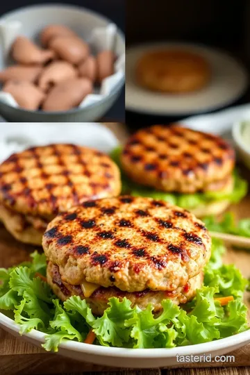 Smoky Grilled Turkey Burgers steps