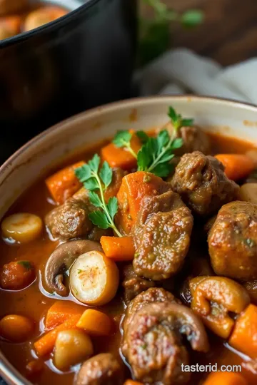 Taste of the Wild Lamb Stew presentation