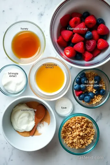 How to Make Plain Greek Yogurt Taste Good ingredients